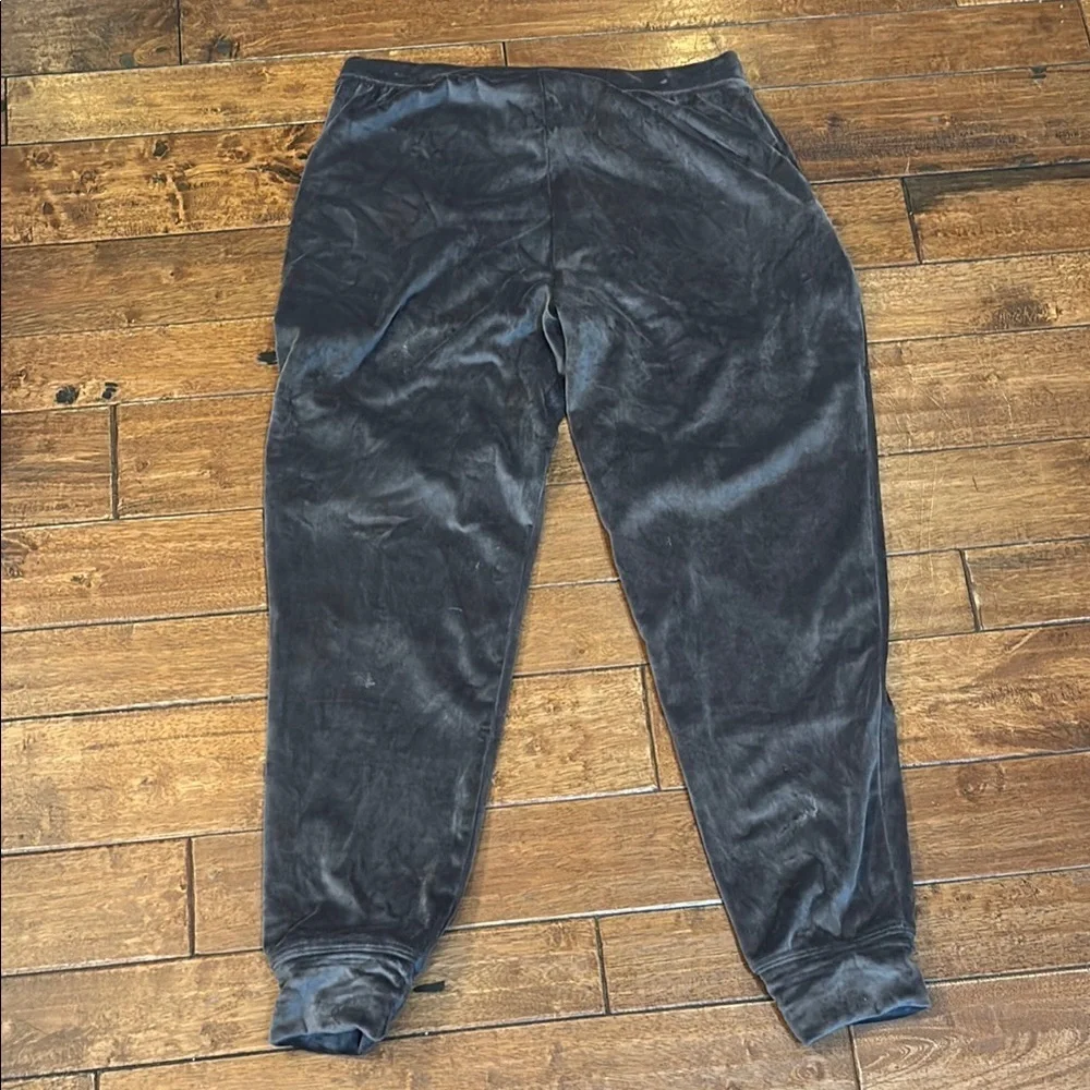 Revolve House Of Harlow 1960 Velour Jogger Pants Gray large - Picture 5 of 5